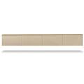 Zwevend TV-meubel Doryan Modern 240 Taupe