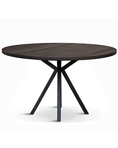 Ronde Eetkamertafel Zwart Flint