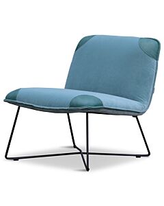 fauteuil blauw
