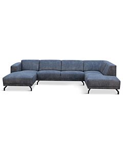 lifestyle hoekbank grijs
