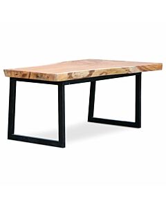 industriële tafel teak