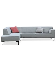 Moderne Hoekbank Deli Blauwgrijs