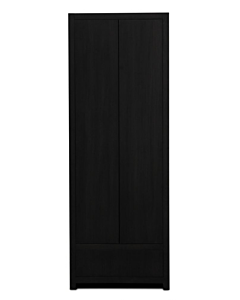 
zwarte luxe dichte kast 
