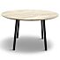  Tafel Joost Rond Eiken Wit 