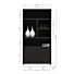 Boekenkast Set Diamond 120 5 vaks rechts + 5 vaks links Eiken