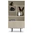  Boekenkast Spider Breed 200cm 7 Vaks Taupe