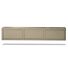 TV-meubel Diamond Zwevend Taupe 180cm Eiken