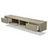 TV-meubel Diamond Zwevend 240 Taupe Eiken