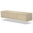 TV-meubel Diamond Zwevend Taupe 180cm Eiken