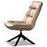 Draaifauteuil Spider Vintage Velours Champagne 