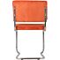 Zuiver Eetkamerstoel Ridge Kink Rib Oranje