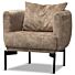 Fauteuil Lisbona Bruin