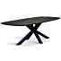 Eettafel Mango Caval Zwart Ovaal