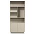 Boekenkast Eco Line 5 Vaks Rechts Taupe