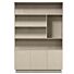  Boekenkast Eco Line 5 Vaks Rechts Taupe