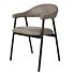 LABEL51 Eetkamerstoel Amaze Taupe Micro Suede 