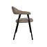 LABEL51 Eetkamerstoel Amaze Taupe Micro Suede 