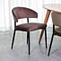 LABEL51 Eetkamerstoel Bliss Taupe Fluweel
