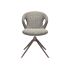 LABEL51 Eetkamerstoel Zurich Mushroom Royal Boucle