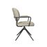 LABEL51 Eetkamerstoel Basel Naturel Royal Boucle Zwart