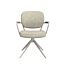 LABEL51 Eetkamerstoel Basel Naturel Royal Boucle Taupe