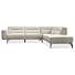 Moderne Hoekbank Monte Carlo Beige VR