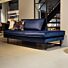 BePureHome Rodeo Daybed Velvet Blauw