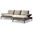 Lounge Hoekbank Lucy Taupe