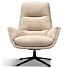 Draaifauteuil Rome Cream