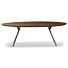Eettafel Robin Ovaal Anodic Brown