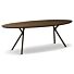 Eettafel Robin Ovaal Anodic Brown