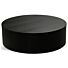 Salontafel Diamond Rond Ø85cm Zwart Eiken