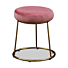 Velvet Kruk Bijzettafel Lieke Velours Roze