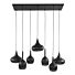 Hanglamp 4+3 zip