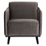 STATEMENT FAUTEUIL MET ARM FLUWEEL TAUPE