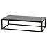 MELLOW SALONTAFEL MARMER ZWART 32x120x60