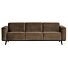 STATEMENT 3-ZITS BANK 230 CM FLUWEEL TAUPE