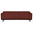 STATEMENT 3-ZITS BANK 230 CM BOUCLE CHESTNUT