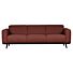 STATEMENT 3-ZITS BANK 230 CM BOUCLE CHESTNUT