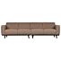 STATEMENT 4-ZITS BANK 280 CM BOUCLE NOUGAT