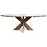 Eetkamertafel Cross Leg Teak 130x130cm