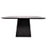 Eettafel Aron vierkant 150 - zwart