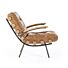 Fauteuil Bastiaan - cognac java leder
