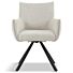 Eetkamerstoel Rome Draaibaar Beige
