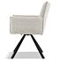 Eetkamerstoel Rome Draaibaar Beige