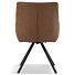 Eetkamerstoel David Draaibaar Beige/Bruin