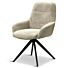  Draaistoel Corella Taupe Ribbel