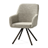 Eetkamerstoel David Beige Poot Anodic Brown