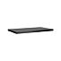 LABEL51 Eetkamertafel Tafelblad Straight Edge - Zwart - Mangohout - 120 cm Straight