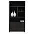 Boekenkast Set Diamond 120 5 vaks rechts + 5 vaks links Eiken